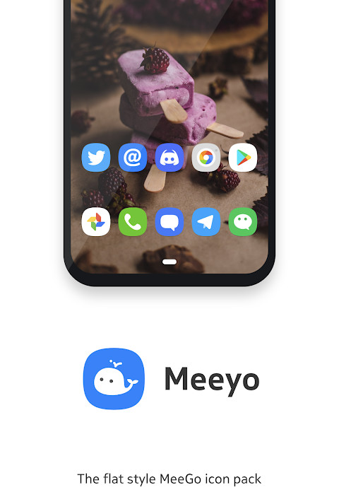 Meeyo - Flat MeeGo icon pack screenshot image 1_Popularmodapk.com