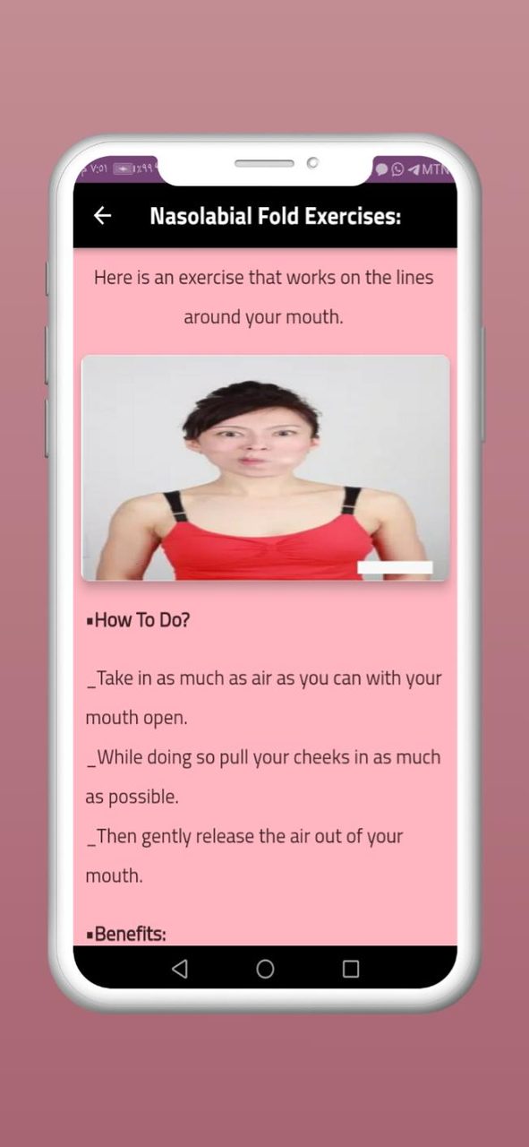 Face Yoga Exercises screenshot image 7_Popularmodapk.com