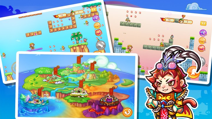 Super Monkey - parkour game screenshot image 2_Popularmodapk.com