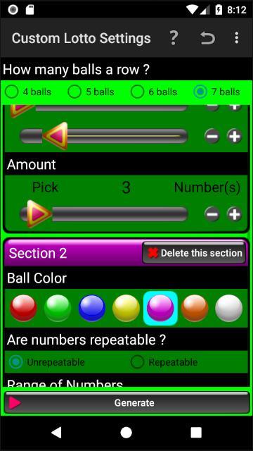 Lotto Number Generator screenshot image 4_Popularmodapk.com