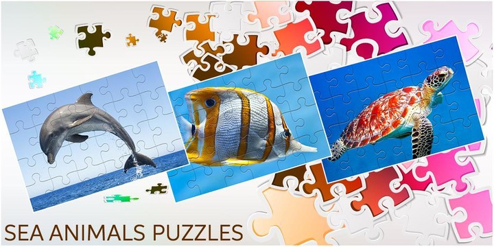 Sea Animals Jigsaw Puzzle screenshot image 4_Popularmodapk.com