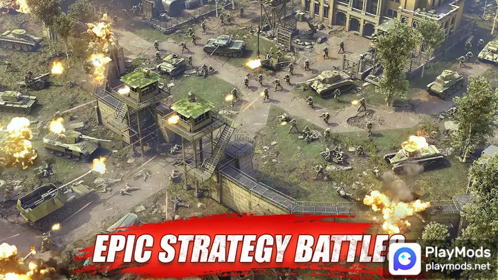 Heroes of War: Idle army game<span>(Speed change)</span> screenshot image 5_Popularmodapk.com