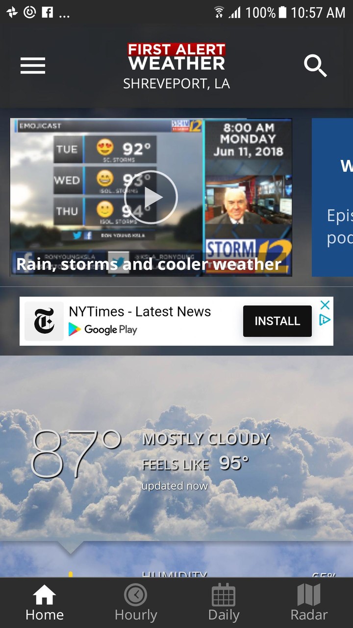 KSLA First Alert Weather screenshot image 6_Popularmodapk.com