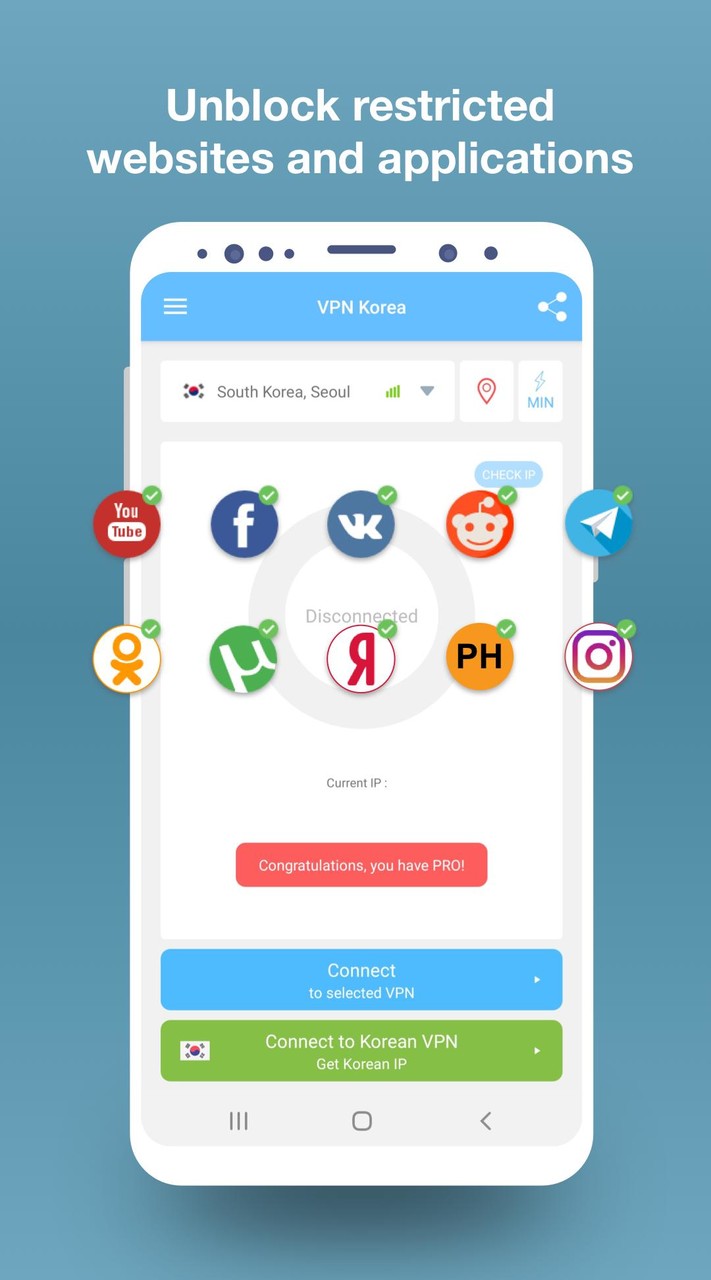 VPN Korea - fast Korean VPN screenshot image 7_Popularmodapk.com