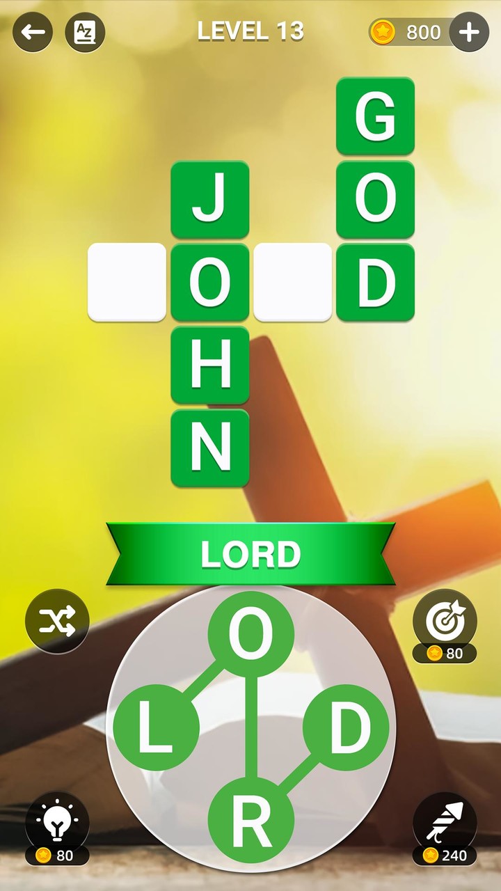 Holyscapes - Bible Word Game screenshot image 1_Popularmodapk.com