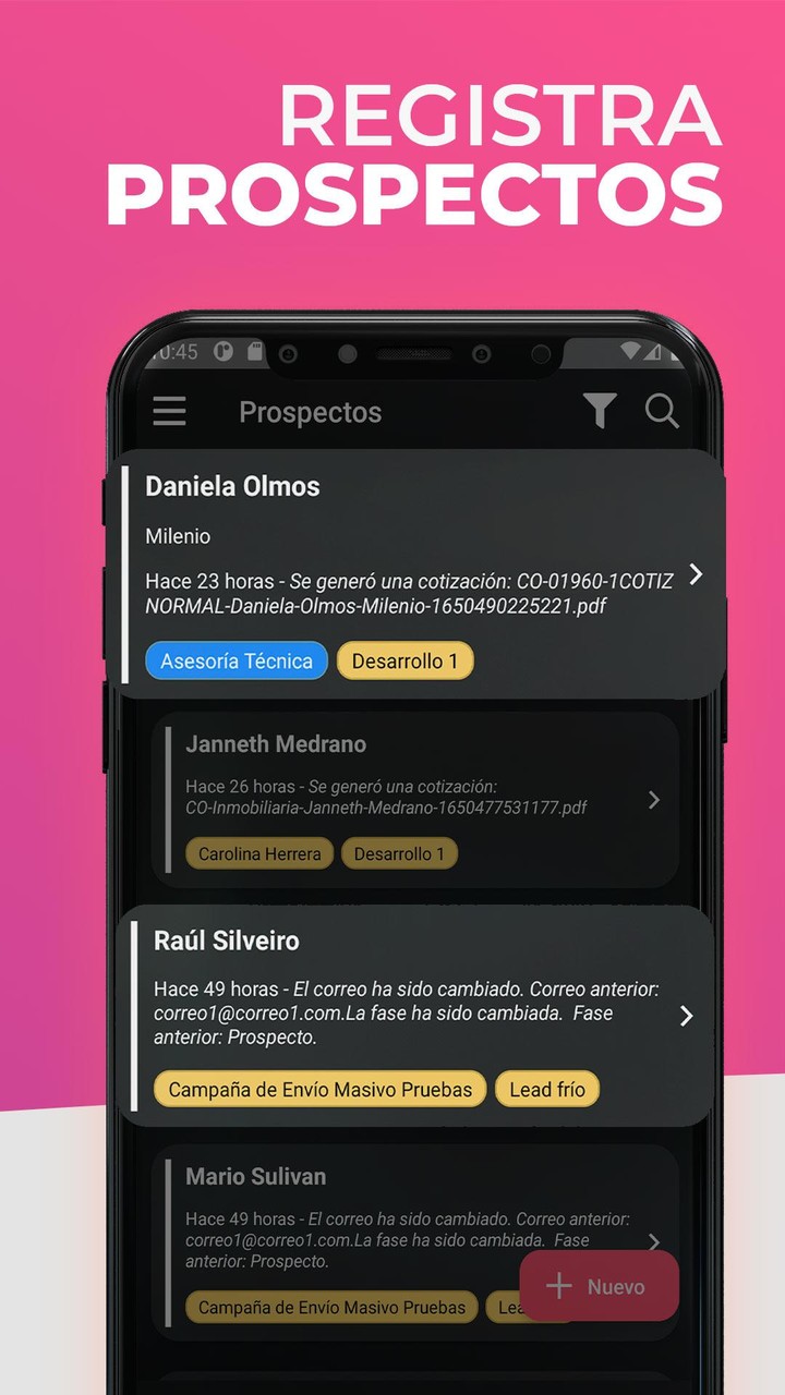 Upnify CRM screenshot image 18_Popularmodapk.com