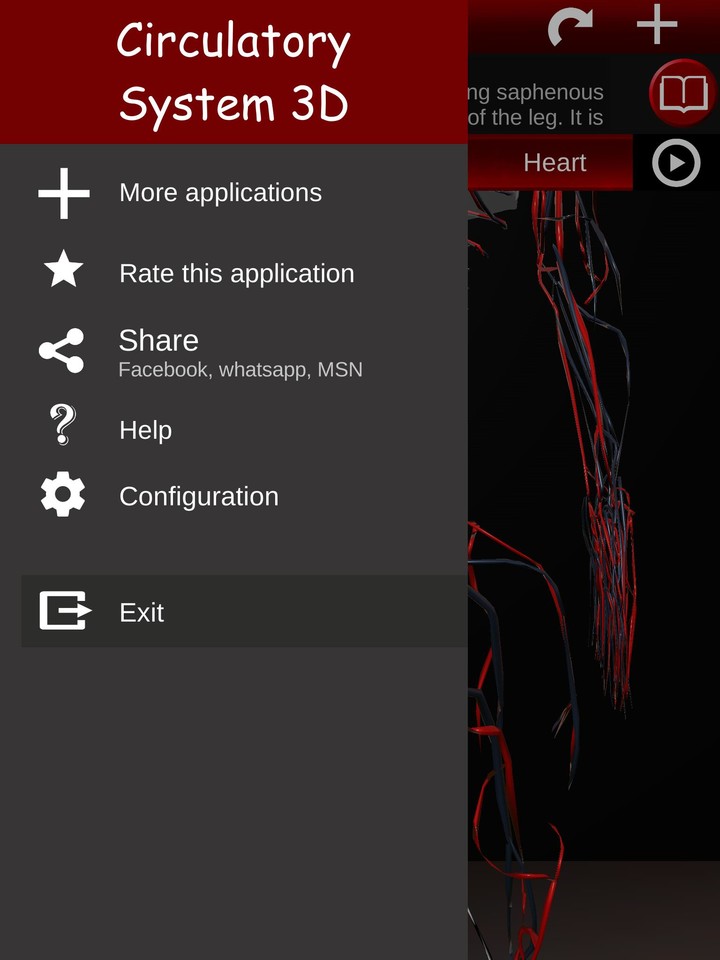 Circulatory System 3D Anatomy screenshot image 16_Popularmodapk.com