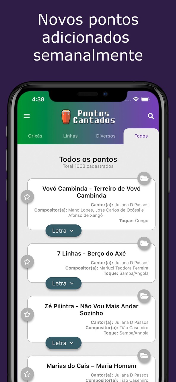 Pontos Cantados de Umbanda screenshot image 15_Popularmodapk.com