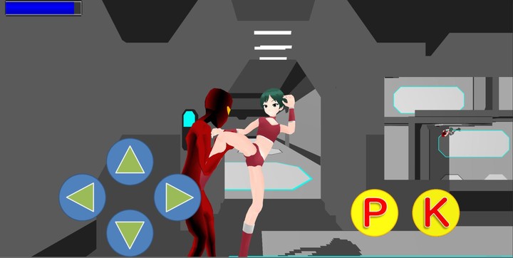 Space Girl, 3D Fighting Game screenshot image 2_Popularmodapk.com