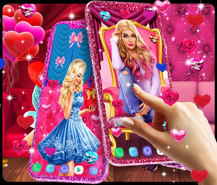 Live wallpaper girls screenshot image 17_Popularmodapk.com