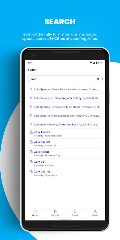 Zolo Coliving App: Managed PG/Hostels/Shared Flats screenshot image 7_Popularmodapk.com