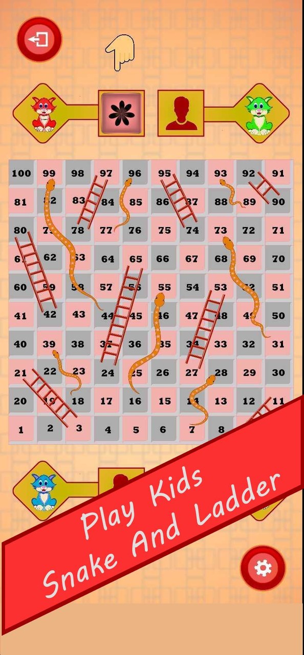 Kids Snake and Ladder screenshot image 1_Popularmodapk.com