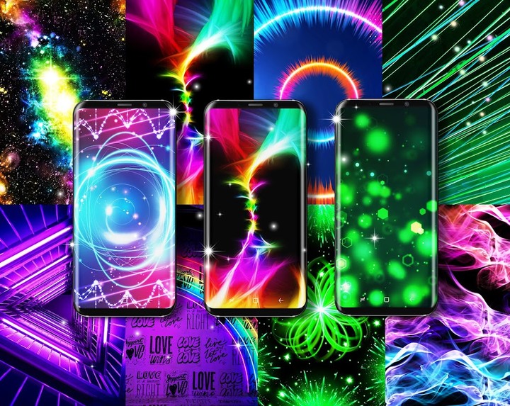 Glowing live wallpaper screenshot image 2_Popularmodapk.com