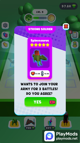 Merge Master Giants Battle<span>(Free purchase)</span> screenshot image 3_Popularmodapk.com