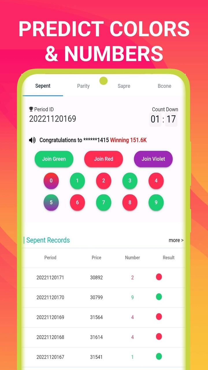 Funmall Color Prediction screenshot image 1_Popularmodapk.com