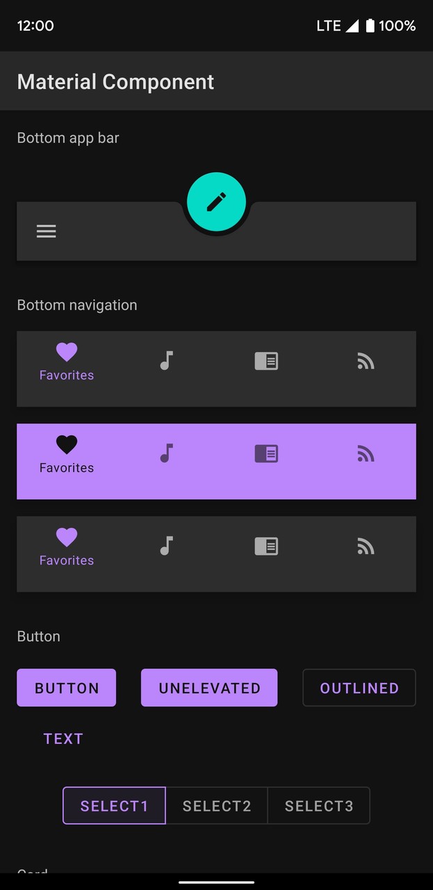 Material Components Gallery screenshot image 10_Popularmodapk.com