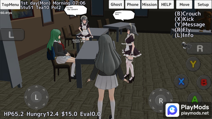 School Girls Simulator<span>(Mod  Menu)</span> screenshot image 4_Popularmodapk.com