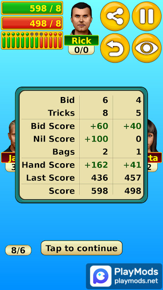 Spades<span>(No Ads)</span> screenshot image 3_Popularmodapk.com