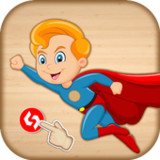 Baby Superhero Jigsaw Puzzle4.6_Popularmodapk.com