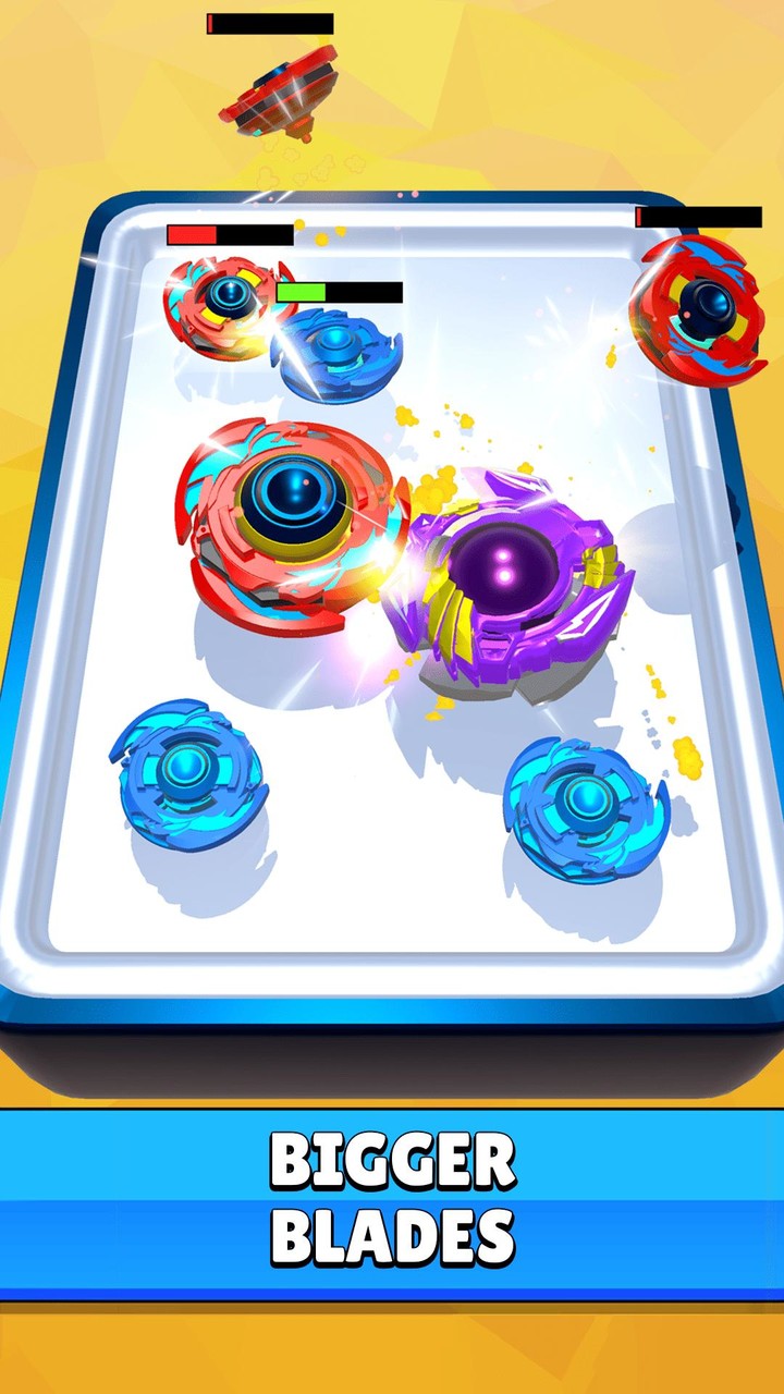 Spinner Battle Merge Attack screenshot image 3_Popularmodapk.com