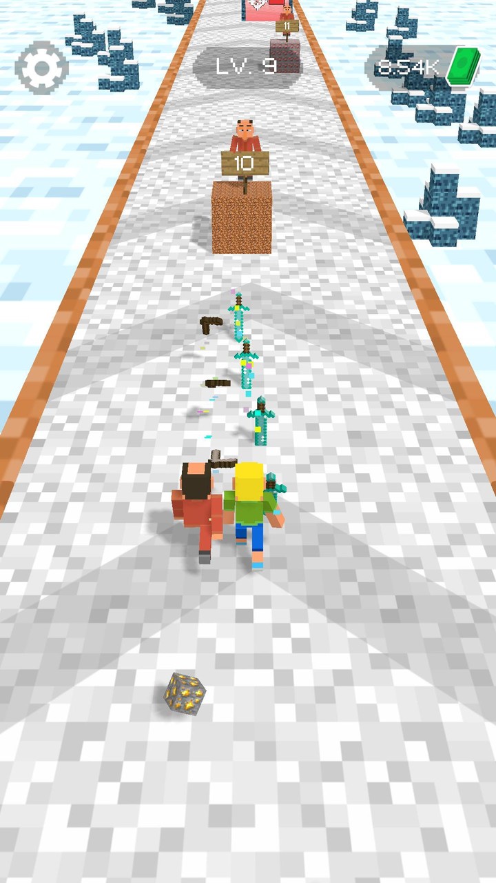 Voxel Run screenshot image 4_Popularmodapk.com