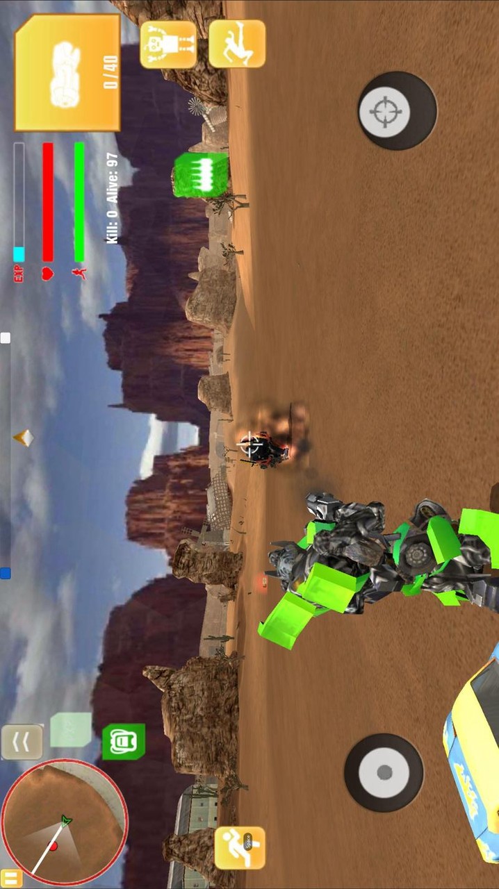 机器人战争自由火：生存战场小队破解版<span>(mod)</span> screenshot image 2_Popularmodapk.com