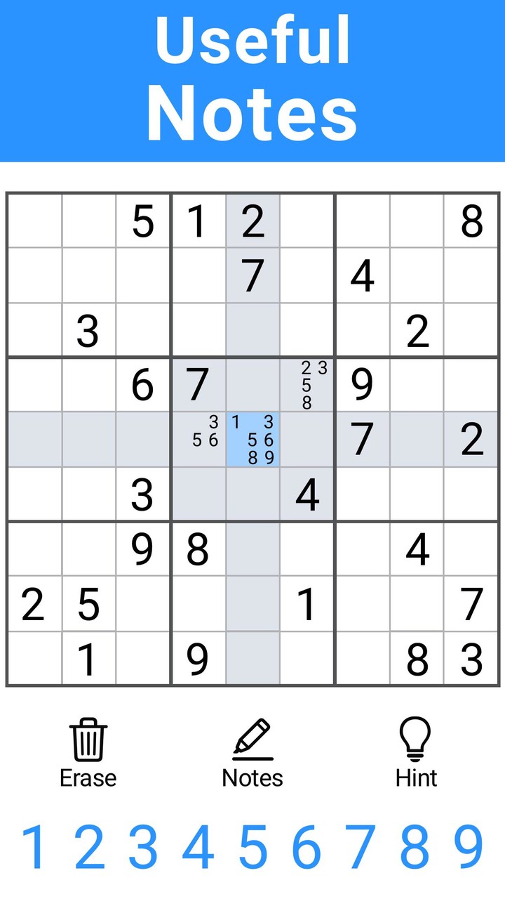 Sudoku - Puzzle & Brain Games screenshot image 4_Popularmodapk.com
