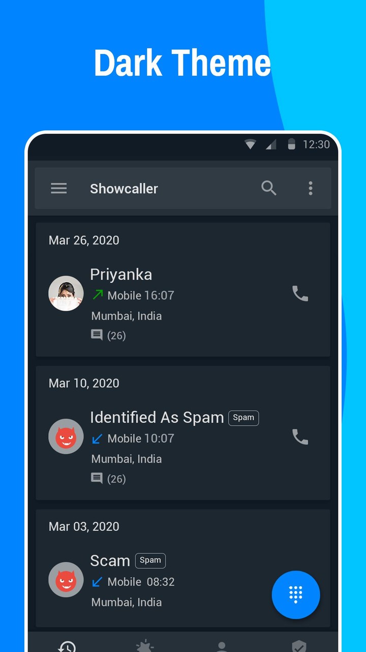 Showcaller: Caller ID & Block screenshot image 7_Popularmodapk.com