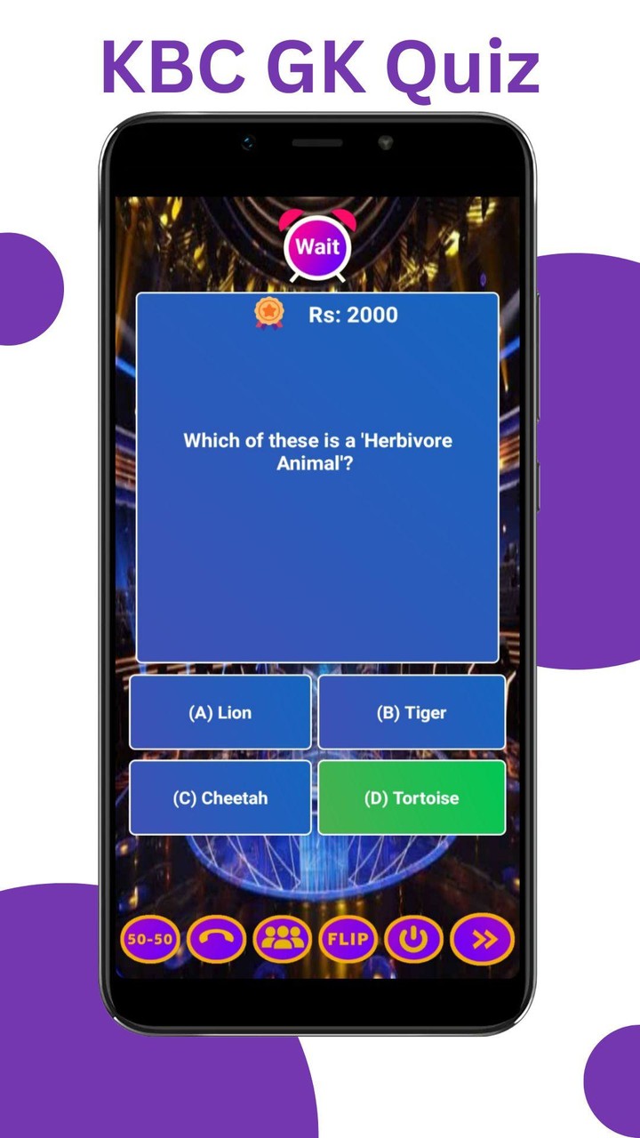 KBC for Kids KBC Hindi GK Quiz screenshot image 2_Popularmodapk.com