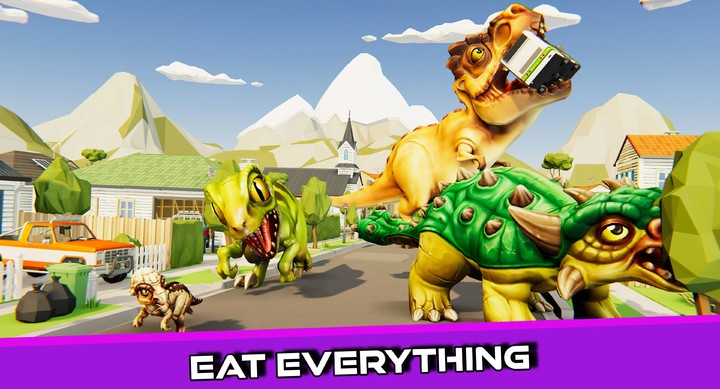 Dinosaur.io Jurassic Battle screenshot image 1_Popularmodapk.com