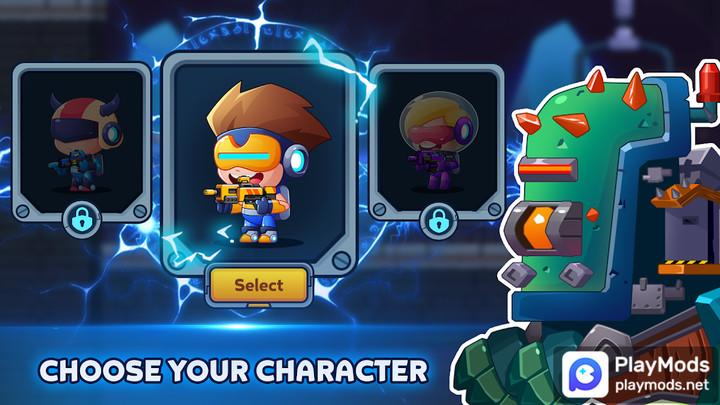 Metal Gun - Cyber Soldier<span>(God Mode)</span> screenshot image 5_Popularmodapk.com