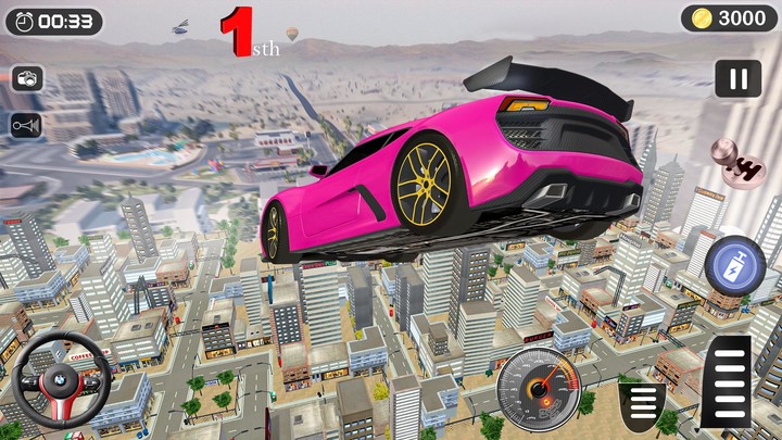 Mega Ramp Car Stunt Race Game screenshot image 2_Popularmodapk.com