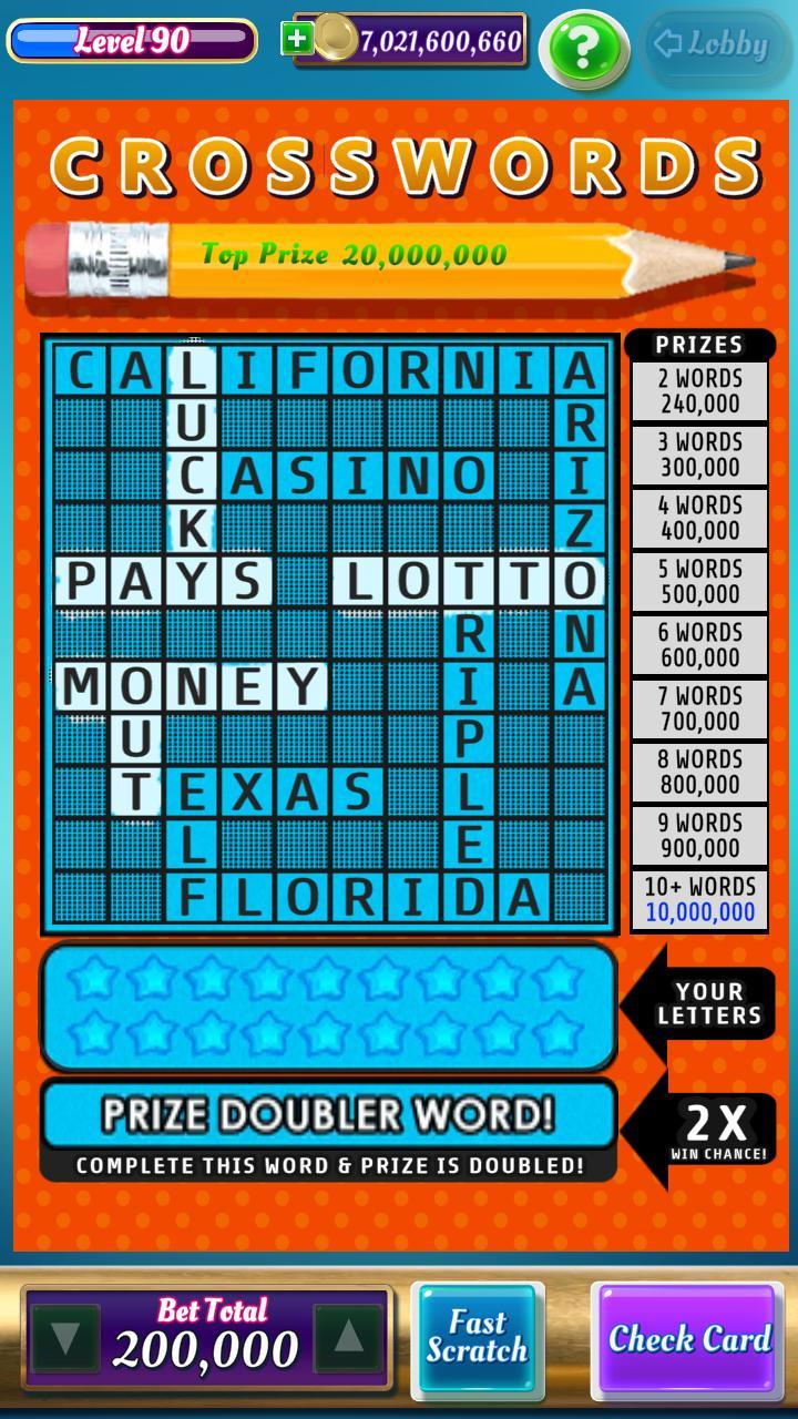 Scratch Off Lottery Casino screenshot image 2_Popularmodapk.com