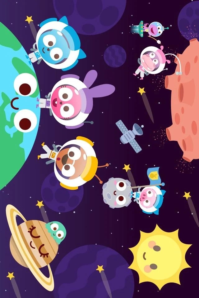 Papo Town Space Explorer(No Ads) screenshot image 1_Popularmodapk.com