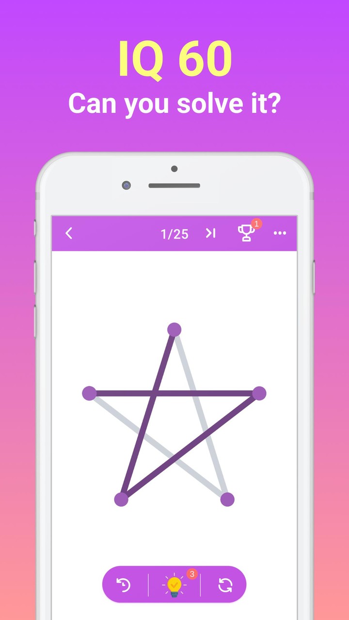 One Line Draw - Connect Dots screenshot image 1_Popularmodapk.com