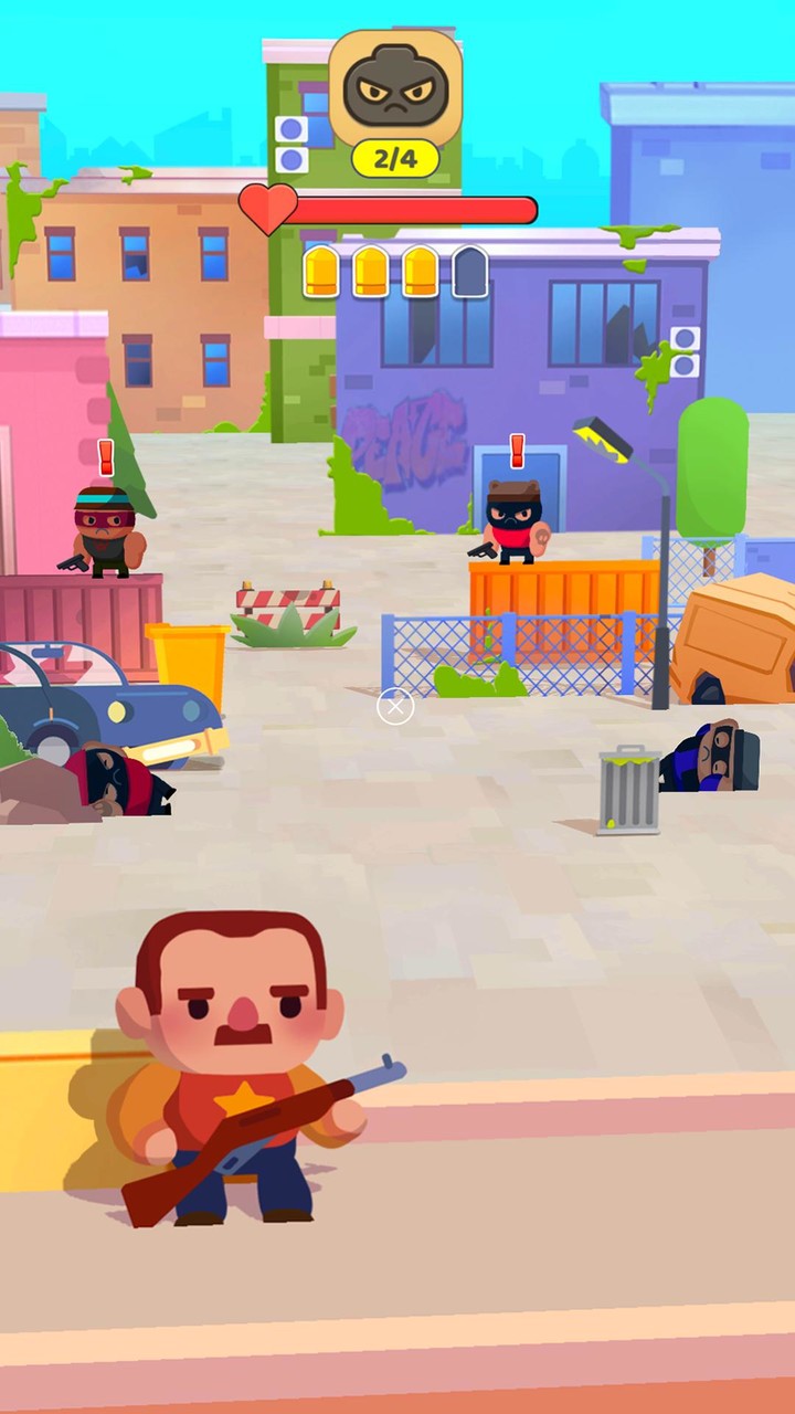 Sniper Shooter 2D screenshot image 1_Popularmodapk.com