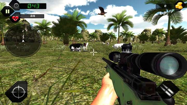 Rabbit Hunting 3D screenshot image 2_Popularmodapk.com