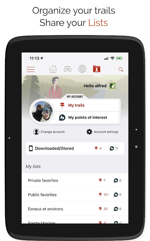 SityTrail hiking trail GPS screenshot image 12_Popularmodapk.com
