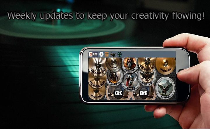 Drum Mighty - Musical Drum Kit screenshot image 4_Popularmodapk.com