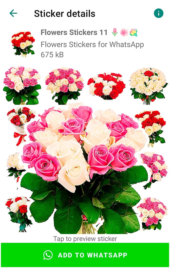 Flowers Stickers for WhatsApp screenshot image 10_Popularmodapk.com