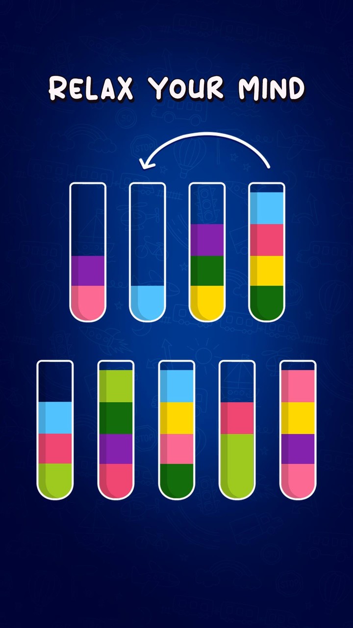 Water Sorting: Color Games screenshot image 2_Popularmodapk.com