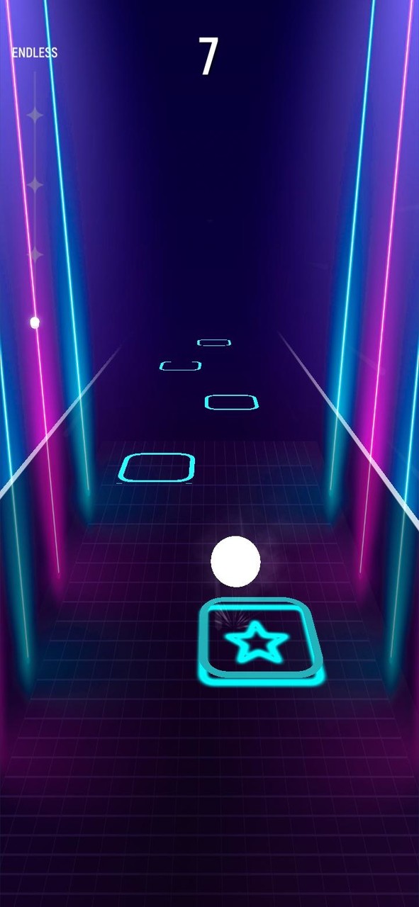 EXO : Neon Kpop Tiles Hop ball screenshot image 3_Popularmodapk.com