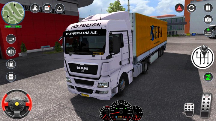 Euro Cargo Truck Driving Game screenshot image 3_Popularmodapk.com
