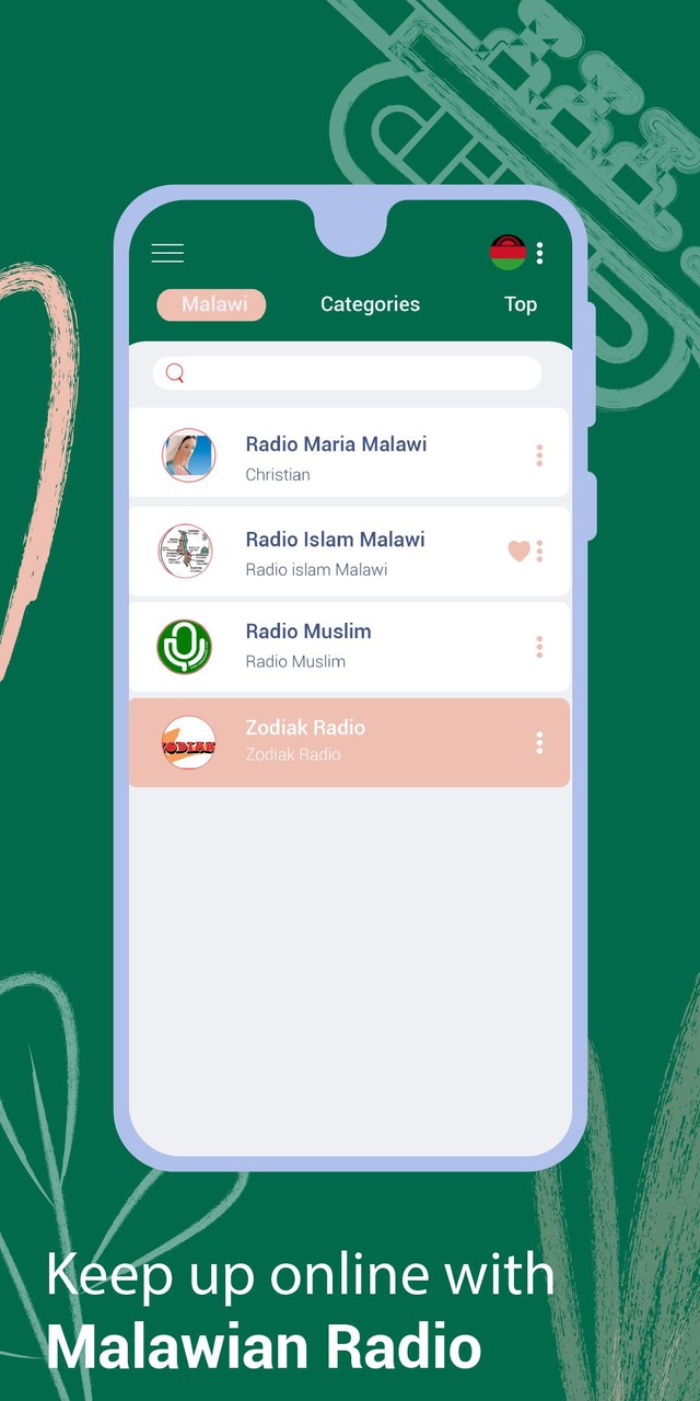 Malawian Radio - Live FM Playe screenshot image 5_Popularmodapk.com