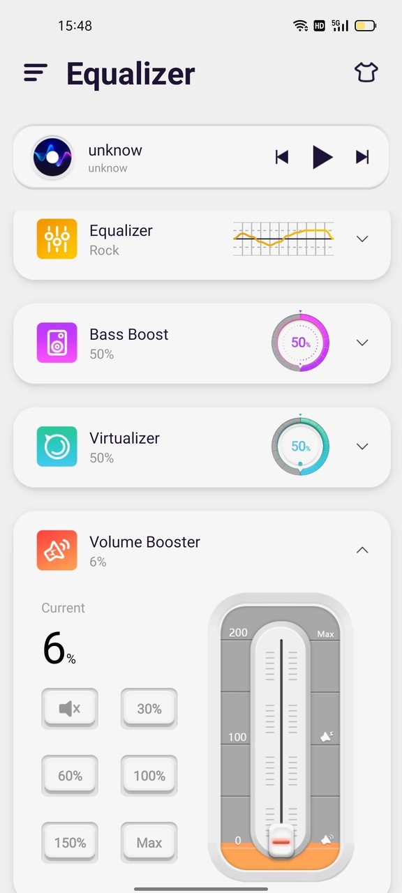 Equalizer, Volume Bass Booster screenshot image 7_Popularmodapk.com