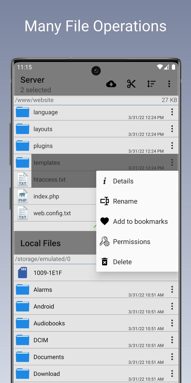 PowerFTP (FTP Client & Server) screenshot image 8_Popularmodapk.com