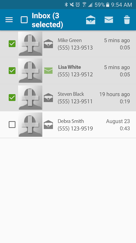 Cellcom Visual Voicemail screenshot image 4_Popularmodapk.com