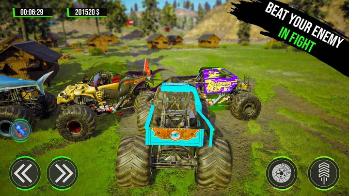 Real Monster Truck Crash Derby screenshot image 4_Popularmodapk.com