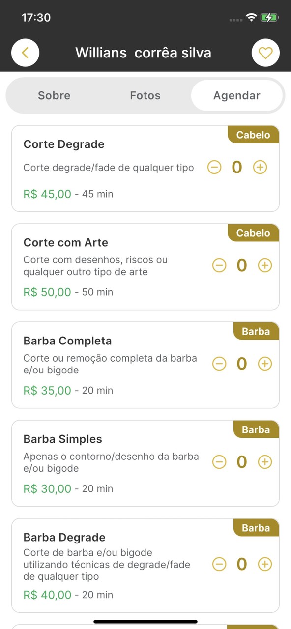 Barber - Barbeiro em Domicílio screenshot image 7_Popularmodapk.com