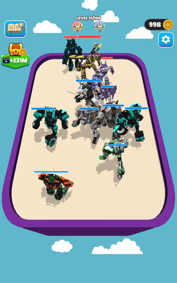 Merge Master: Robot Action Car screenshot image 19_Popularmodapk.com